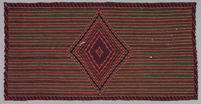 Framed Print : Sarape, c. 1820-1850. Creator: Unknown Framed Print : Sarape, c. 1820-1850. Creator: Unknown