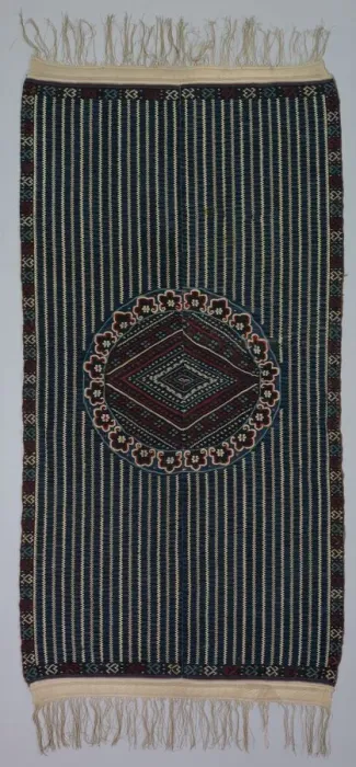 Framed Print : Sarape, c. 1840-1860. Creator: Unknown Framed Print : Sarape, c. 1840-1860. Creator: Unknown