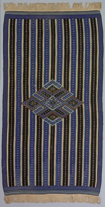 Framed Print : Sarape, c. 1890-1900. Creator: Unknown Framed Print : Sarape, c. 1890-1900. Creator: Unknown