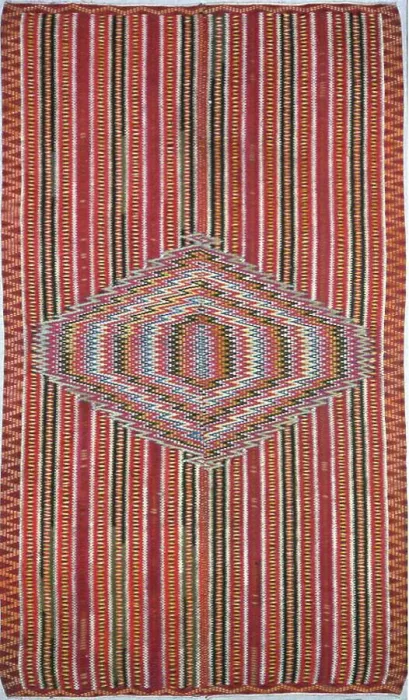 Framed Print : Sarape, México, 1750 / 1800. Creator: Unknown Framed Print : Sarape, México, 1750 / 1800. Creator: Unknown