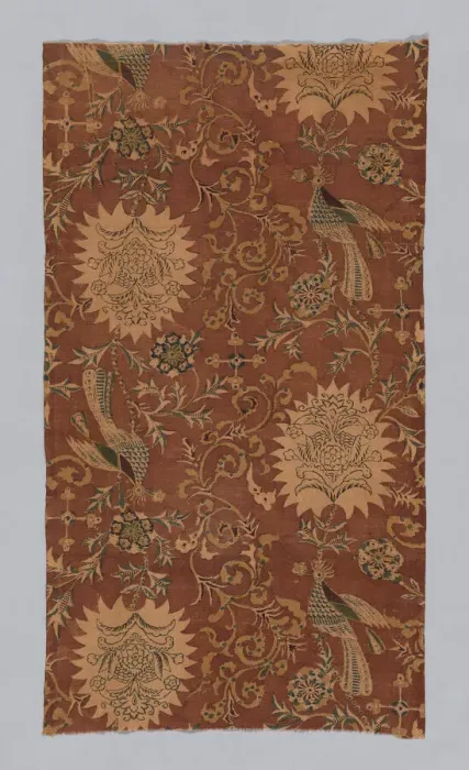Framed Print : Sarasa, Japan, Edo period (1615-1868), probably 18th century. Creator: Unknown Framed Print : Sarasa, Japan, Edo period (1615-1868), probably 18th century. Creator: Unknown