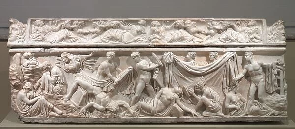 Sarcophagus, c. AD 100-125. Creator: Unknown