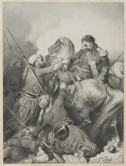 Framed Print : Sardinian Officer. Creator: Gustave Dore (French, 1832-1883) Framed Print : Sardinian Officer. Creator: Gustave Dore (French, 1832-1883)