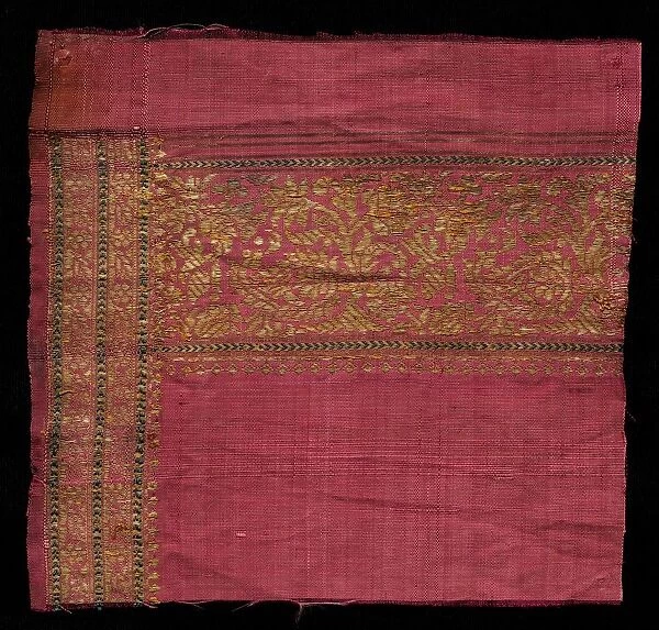Sari (Fragment), 1800s. Creator: Unknown