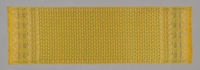 Framed Print : Sari, India, Late 19th century. Creator: Unknown Framed Print : Sari, India, Late 19th century. Creator: Unknown