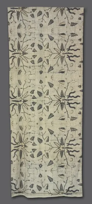 Framed Print : Sarong, 1850s-1860s. Creator: Unknown Framed Print : Sarong, 1850s-1860s. Creator: Unknown