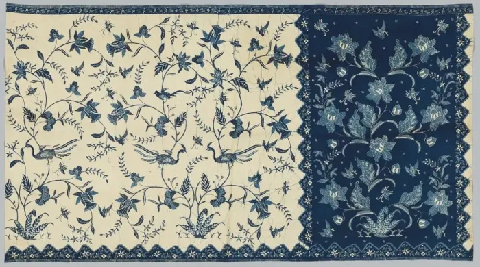 Framed Print : Sarong, mid 1800s. Creator: Unknown Framed Print : Sarong, mid 1800s. Creator: Unknown