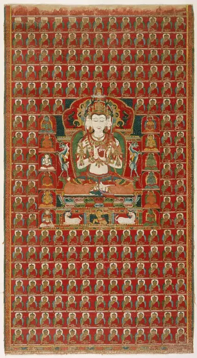 Framed Print : Sarvavid Vairochana, From a Set of the Five Jina Buddhas... c.late 13th - early 14th cent. Creator: Anon Framed Print : Sarvavid Vairochana, From a Set of the Five Jina Buddhas... c.late 13th - early 14th cent. Creator: Anon
