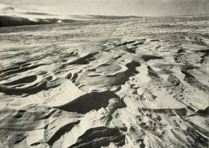 Framed Print : Sastrugi, 21 February 1911, (1913). Artist: Herbert Ponting Framed Print : Sastrugi, 21 February 1911, (1913). Artist: Herbert Ponting