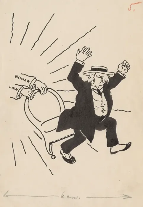 Framed Print : Satirical Drawing V. Drawing for a Humorous Magazine, around 1940. Creator: Andrej Kovacik Framed Print : Satirical Drawing V. Drawing for a Humorous Magazine, around 1940. Creator: Andrej Kovacik