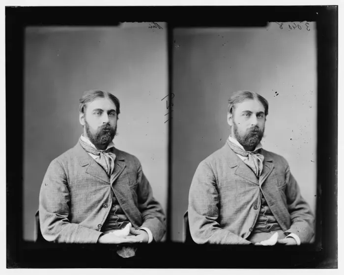 Framed Print : Satoris, Algernon (Husband of Nellie Grant), between 1865 and 1880. Creator: Unknown Framed Print : Satoris, Algernon (Husband of Nellie Grant), between 1865 and 1880. Creator: Unknown
