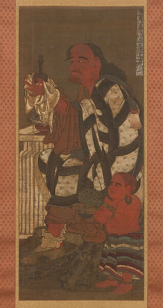 Satsubari, the Second of the Sixteen Arhats, late 14th century. Creator: Unknown