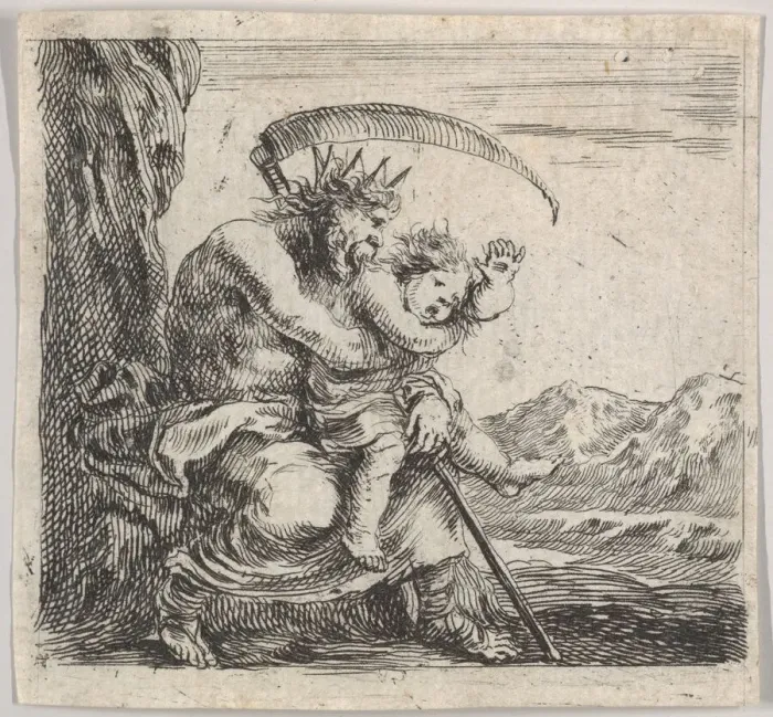Framed Print : Saturn, from Game of Mythology (Jeu de la Mythologie), 1644 Framed Print : Saturn, from Game of Mythology (Jeu de la Mythologie), 1644