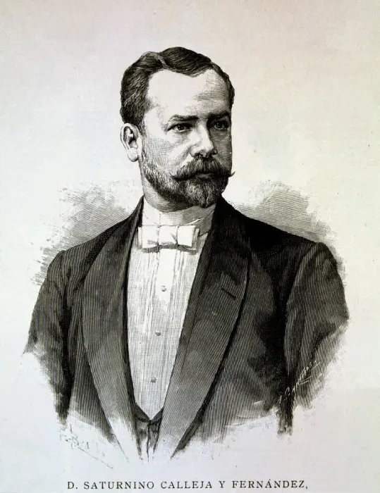 Framed Print : Saturnino Calleja (1855-1915), Spanish editor, engraving of Spanish and American Illustration Framed Print : Saturnino Calleja (1855-1915), Spanish editor, engraving of Spanish and American Illustration