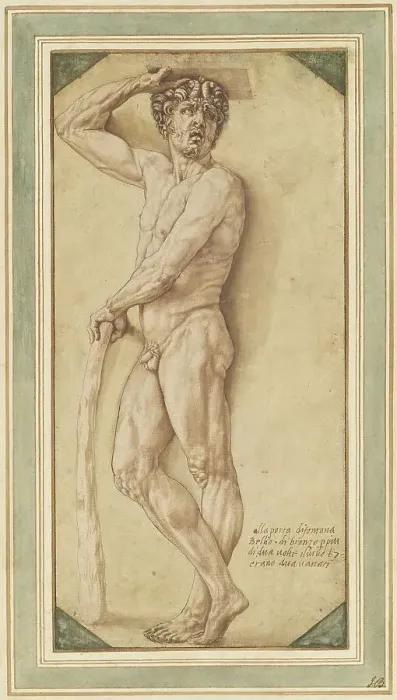 Framed Print : A Satyr, 1544 / 1545. Creator: Benvenuto Cellini Framed Print : A Satyr, 1544 / 1545. Creator: Benvenuto Cellini