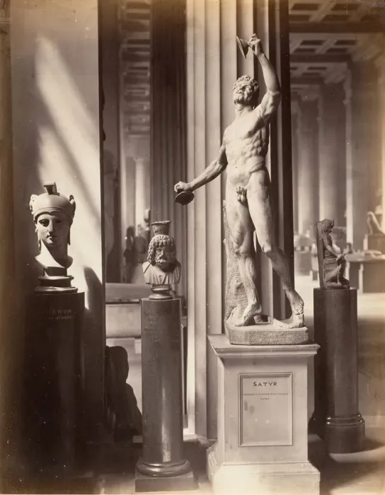 Framed Print : Satyr, British Museum, 1869-72. Creator: Stephen Thompson Framed Print : Satyr, British Museum, 1869-72. Creator: Stephen Thompson