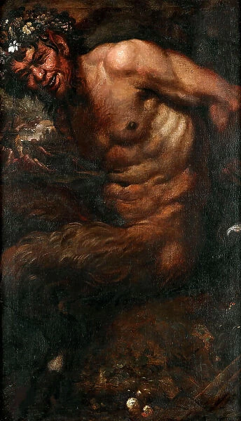 Satyr, ca 1588. Creator: Carracci, Annibale (1560-1609)