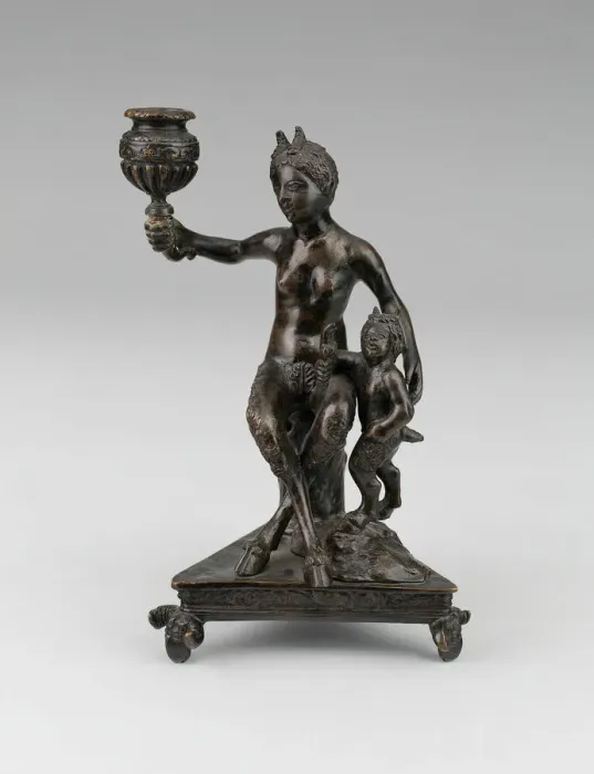 Framed Print : Satyr Mother and Child, about 1510 / 40. Creator: Workshop of Severo da Ravenna Framed Print : Satyr Mother and Child, about 1510 / 40. Creator: Workshop of Severo da Ravenna