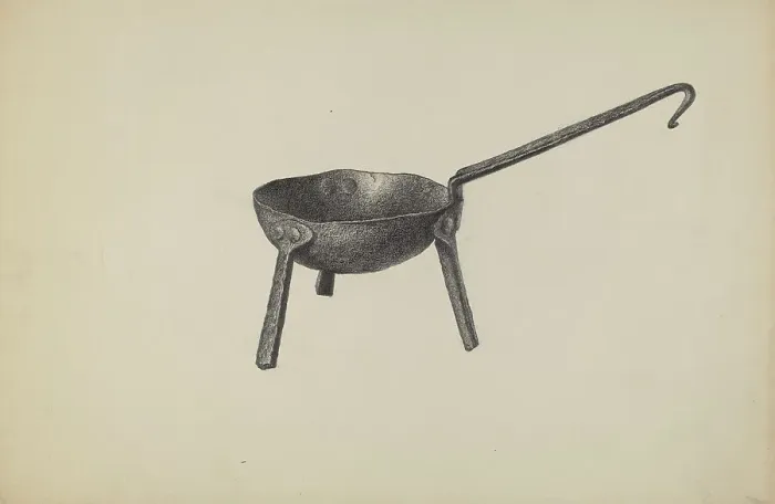 Framed Print : Sauce Pan, c. 1938. Creator: Roy Weber Framed Print : Sauce Pan, c. 1938. Creator: Roy Weber