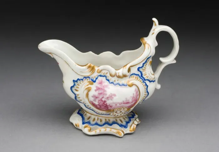 Framed Print : Sauceboat, Plymouth, City of, c. 1770. Creator: Plymouth Porcelain Factory Framed Print : Sauceboat, Plymouth, City of, c. 1770. Creator: Plymouth Porcelain Factory