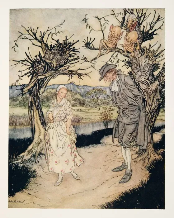 Framed Print : Sauntering along in the Twilight from The Legend of Sleepy Hollow by Washington Irving, 1928 Framed Print : Sauntering along in the Twilight from The Legend of Sleepy Hollow by Washington Irving, 1928