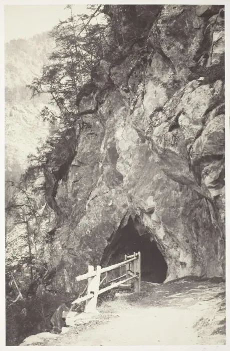 Framed Print : Savoie 41, Tunnel de la Tete Noire, 1855 / 67. Creator: Auguste-Rosalie Bisson Framed Print : Savoie 41, Tunnel de la Tete Noire, 1855 / 67. Creator: Auguste-Rosalie Bisson