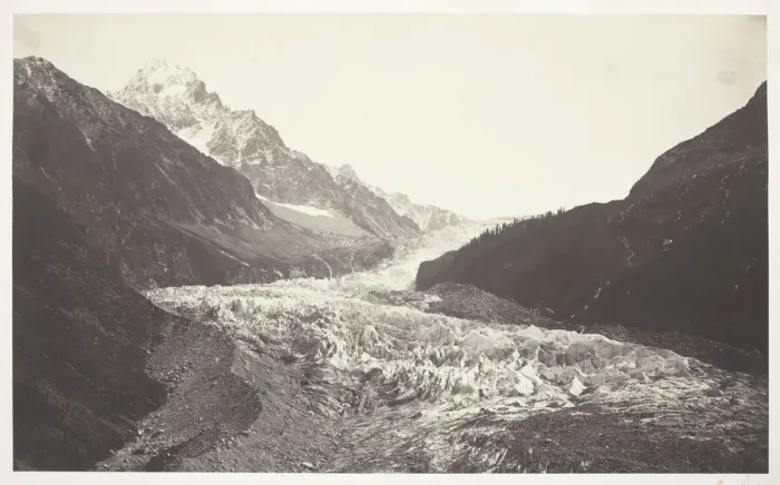 Framed Print : Savoie 48. Aiguille et glacier d Argentieres (Savoy 48 Framed Print : Savoie 48. Aiguille et glacier d Argentieres (Savoy 48