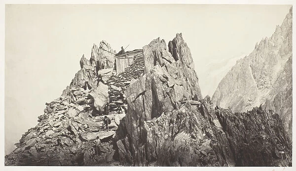 Savoie 49, Cabane des Grands-Mulets, c. 1861. Creator: Auguste-Rosalie Bisson