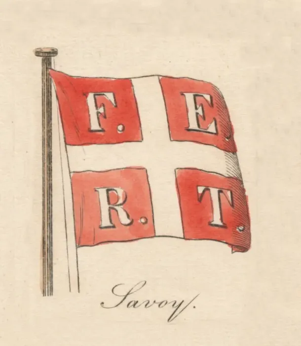 Framed Print : Savoy, 1838