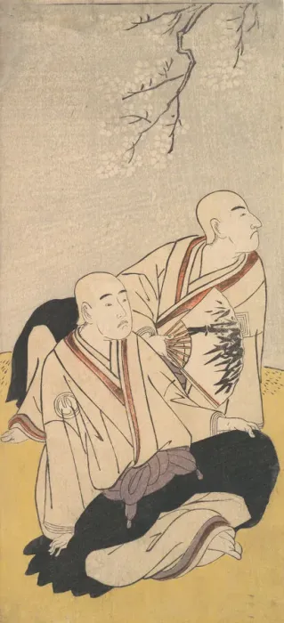 Framed Print : The Third Sawamura Sojuro & the Second Ichikawa Monnosuke as Buddhist Monks, 1791. Creator: Shunsho. The Third Sawamura Sojuro & the Second Ichikawa Monnosuke as Buddhist Monks, 1791. Creator: Shunsho Framed Print : The Third Sawamura Sojuro & the Second Ichikawa Monnosuke as Buddhist Monks, 1791. Creator: Shunsho. The Third Sawamura Sojuro & the Second Ichikawa Monnosuke as Buddhist Monks, 1791. Creator: Shunsho