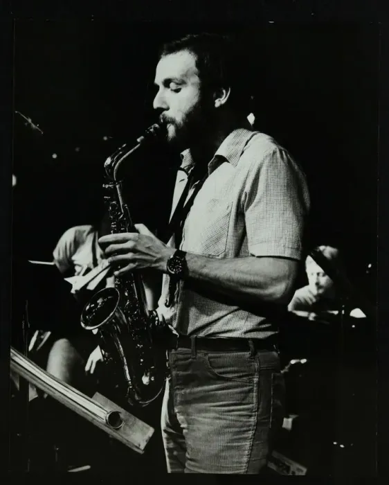 Framed Print : Saxophonist Phil Todd playing at The Stables, Wavendon, Buckinghamshire Framed Print : Saxophonist Phil Todd playing at The Stables, Wavendon, Buckinghamshire