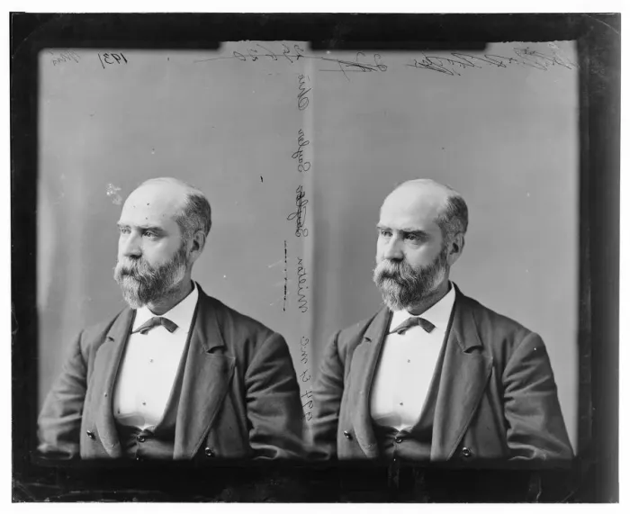 Framed Print : Sayler, Hon. Milton of Ohio, between 1865 and 1880. Creator: Unknown Framed Print : Sayler, Hon. Milton of Ohio, between 1865 and 1880. Creator: Unknown