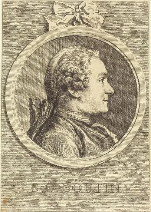 Framed Print : S.C. Boutin, 1752. Creator: Claude Henri Watelet Framed Print : S.C. Boutin, 1752. Creator: Claude Henri Watelet