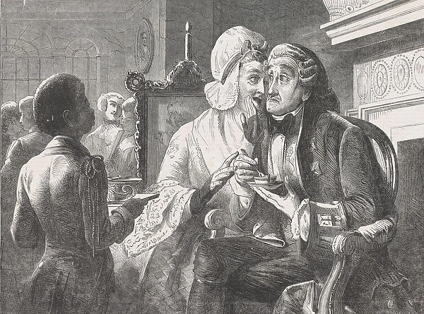 Scandal, from 'Illustrated London News', February 15, 1851. February 15, 1851