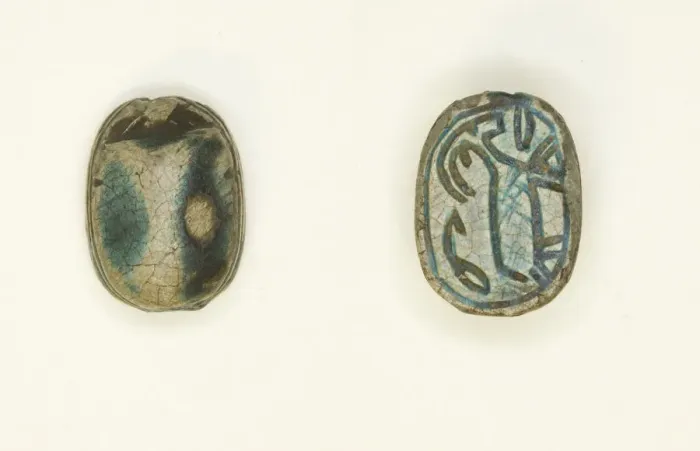 Framed Print : Scarab: Antelope with Foliage Motif, Egypt, Second Intermediate Period Framed Print : Scarab: Antelope with Foliage Motif, Egypt, Second Intermediate Period