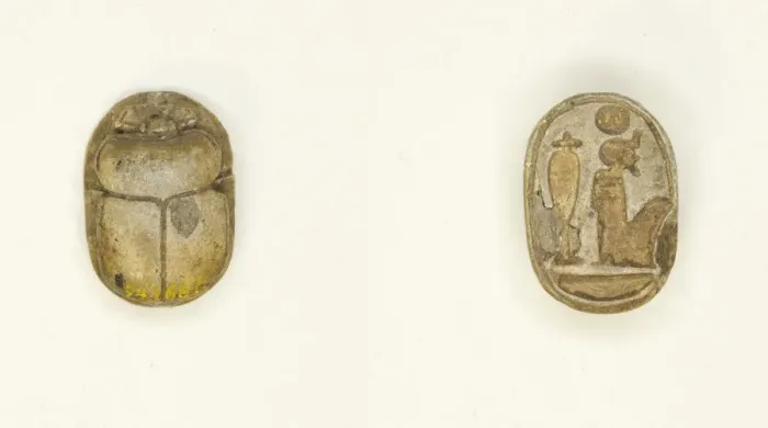 Framed Print : Scarab: Seated Ptah, Egypt, New Kingdom, Ramesside Period Framed Print : Scarab: Seated Ptah, Egypt, New Kingdom, Ramesside Period
