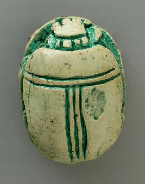 Framed Print : Scarab of Seti I (image 1 of 2), Reign of Seti I (1314-1304). Creator: Unknown Framed Print : Scarab of Seti I (image 1 of 2), Reign of Seti I (1314-1304). Creator: Unknown