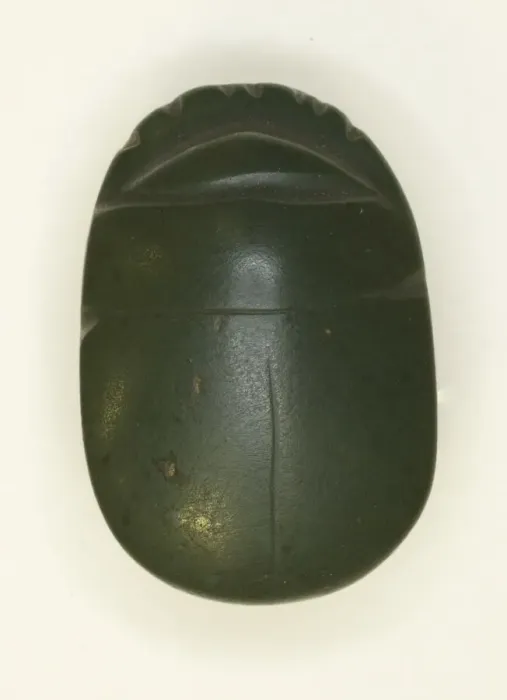 Framed Print : Scarab: Uninscribed, Egypt, Middle Kingdom-Late Period, Dynasties 12-26