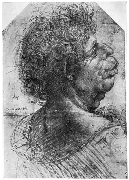 Scaramuccia, 1500-1505 (1954). Artist: Leonardo da Vinci