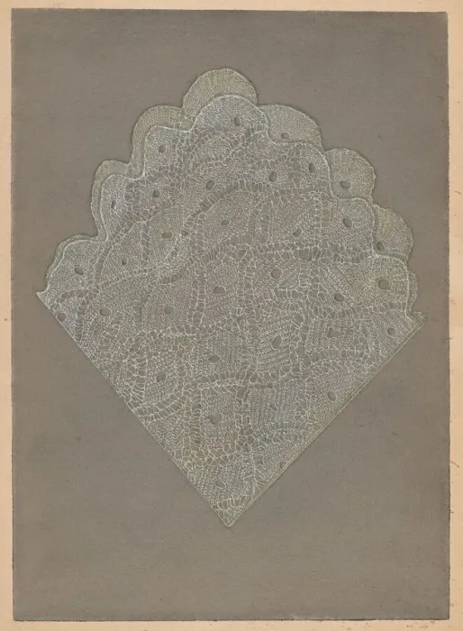 Framed Print : Scarf, 1935  /  1942. Creator: Sylvia DeZon
