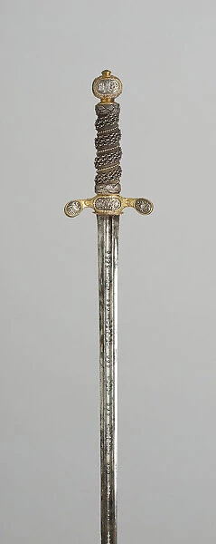 Scarf Sword, Sweden, c. 1660. Creator: Unknown