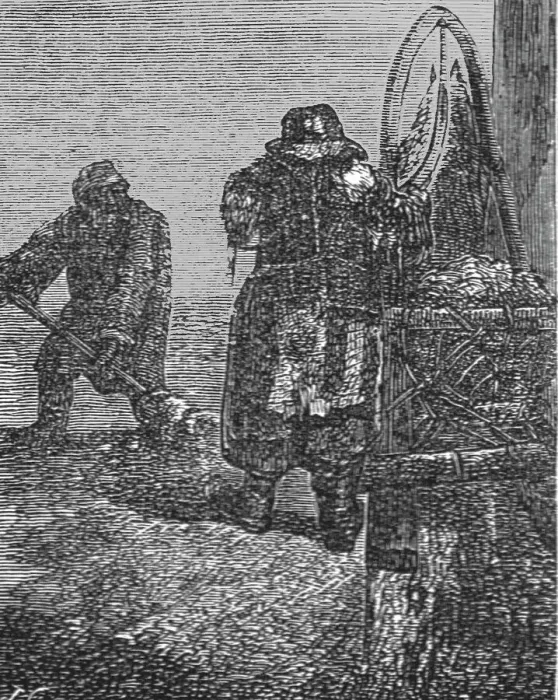 Framed Print : Scavengers at Riga; The Baltic Provinces of Russia, 1875. Creator: Unknown Framed Print : Scavengers at Riga; The Baltic Provinces of Russia, 1875. Creator: Unknown