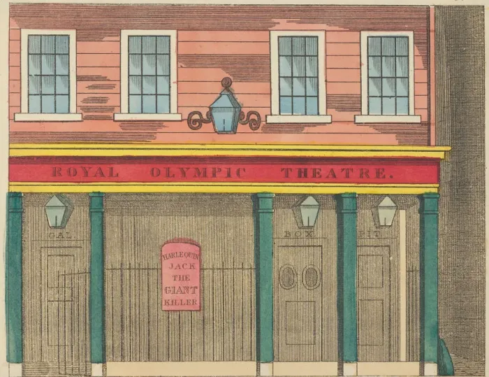 Framed Print : Scene 7, from Jack the Giant Killer, Scenes for a Toy Theater, 1870-90 Framed Print : Scene 7, from Jack the Giant Killer, Scenes for a Toy Theater, 1870-90