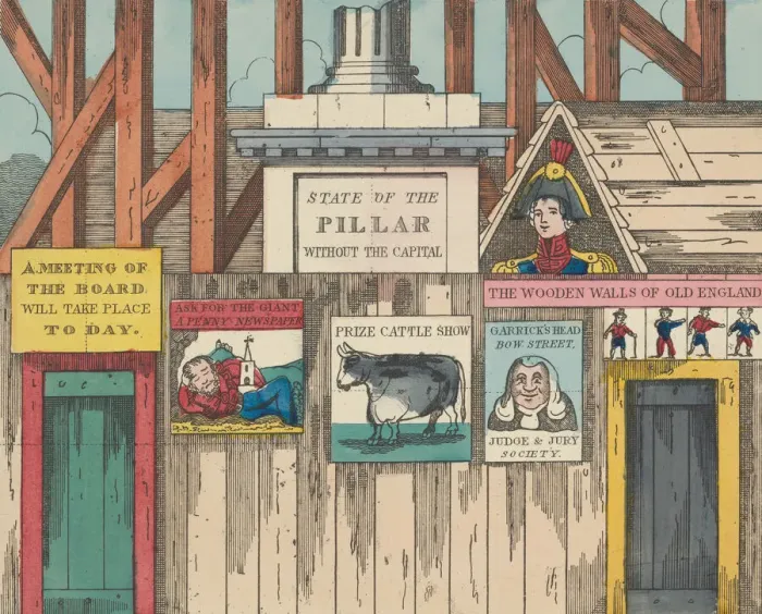 Framed Print : Scene 8, from Jack the Giant Killer, Scenes for a Toy Theater, 1870-90 Framed Print : Scene 8, from Jack the Giant Killer, Scenes for a Toy Theater, 1870-90