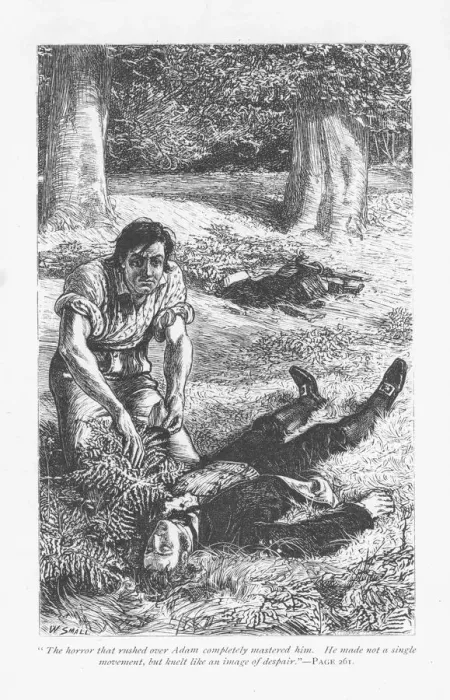 Framed Print : Scene from Adam Bede by George Eliot, c1885. Artist: William Small Framed Print : Scene from Adam Bede by George Eliot, c1885. Artist: William Small