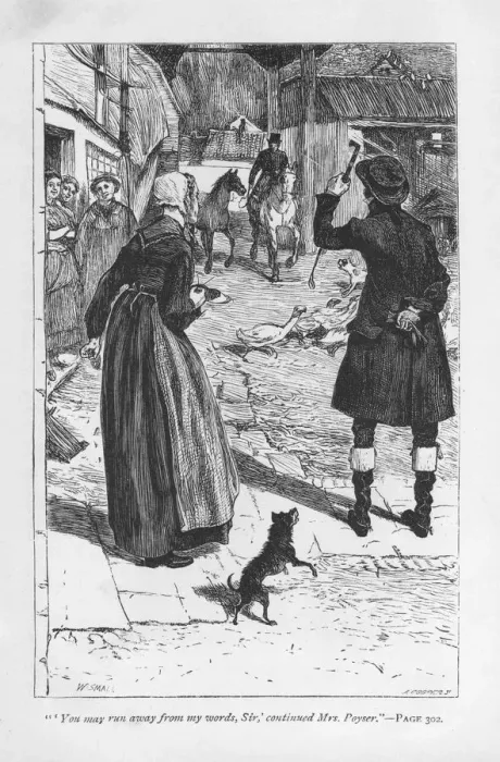 Framed Print : Scene from Adam Bede by George Eliot, c1885. Artist: William Small Framed Print : Scene from Adam Bede by George Eliot, c1885. Artist: William Small
