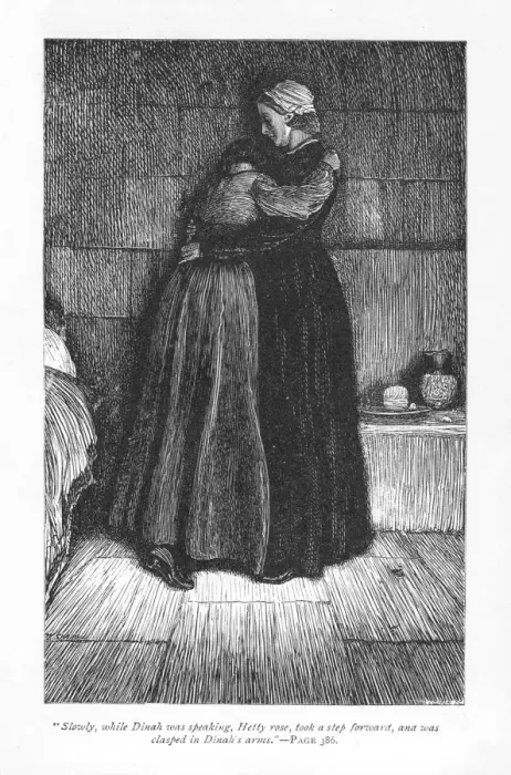 Framed Print : Scene from Adam Bede by George Eliot, c1885. Artist: William Small Framed Print : Scene from Adam Bede by George Eliot, c1885. Artist: William Small