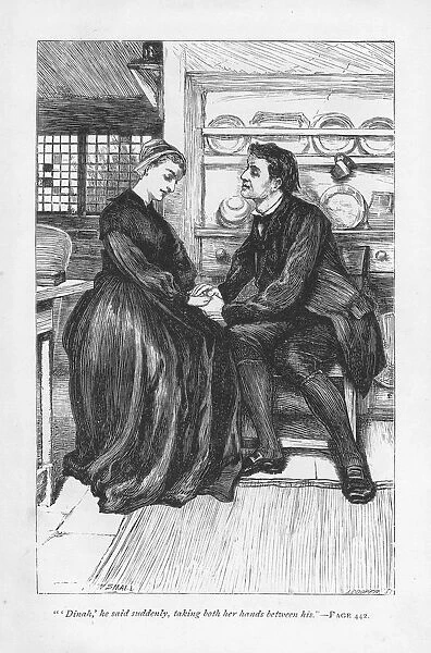 Scene from Adam Bede by George Eliot, c1885. Artist: William Small