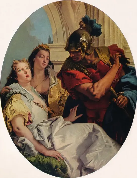 Framed Print : Scene from Ancient History, c1750. Artist: Giovanni Battista Tiepolo Framed Print : Scene from Ancient History, c1750. Artist: Giovanni Battista Tiepolo