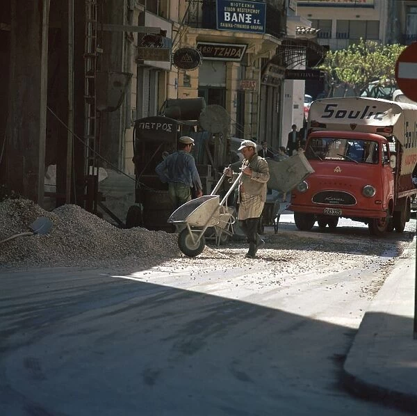 Scene of an Athenian street